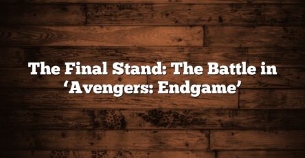 The Final Stand: The Battle in ‘Avengers: Endgame’