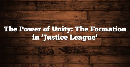 The Power of Unity: The Formation in ‘Justice League’