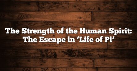 The Strength of the Human Spirit: The Escape in ‘Life of Pi’